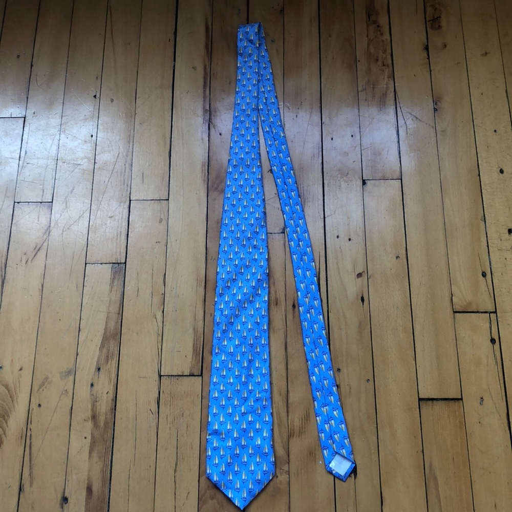 Brooks Birthers sailboat tie